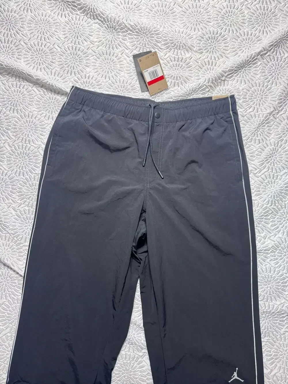 Nike Air Jordan Flight MVP Woven Pants Mens Large  Black FV7225-010